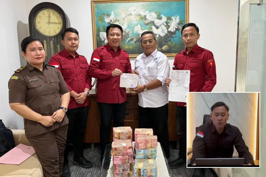 Kejari Bandar Lampung Kembali Setor Uang Korupsi Terpidana Engsit