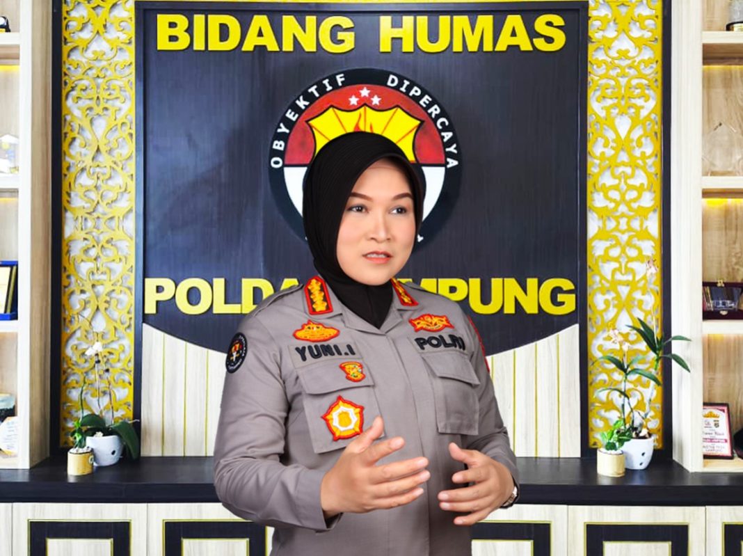 Kabid Humas Polda Lampung, Kombes Pol Yuni Iswandari
