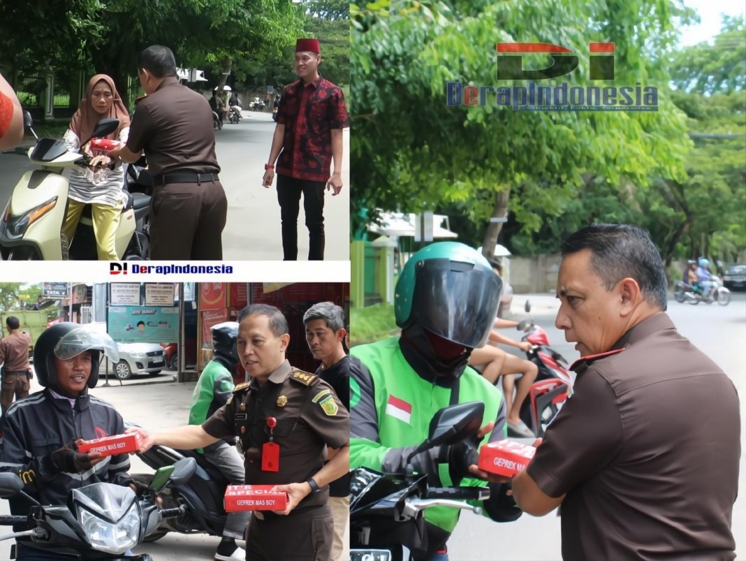 Wujud Nyata Kepedulian Sosial Kejari Bandar Lampung Gelar “Jumat Berkah”