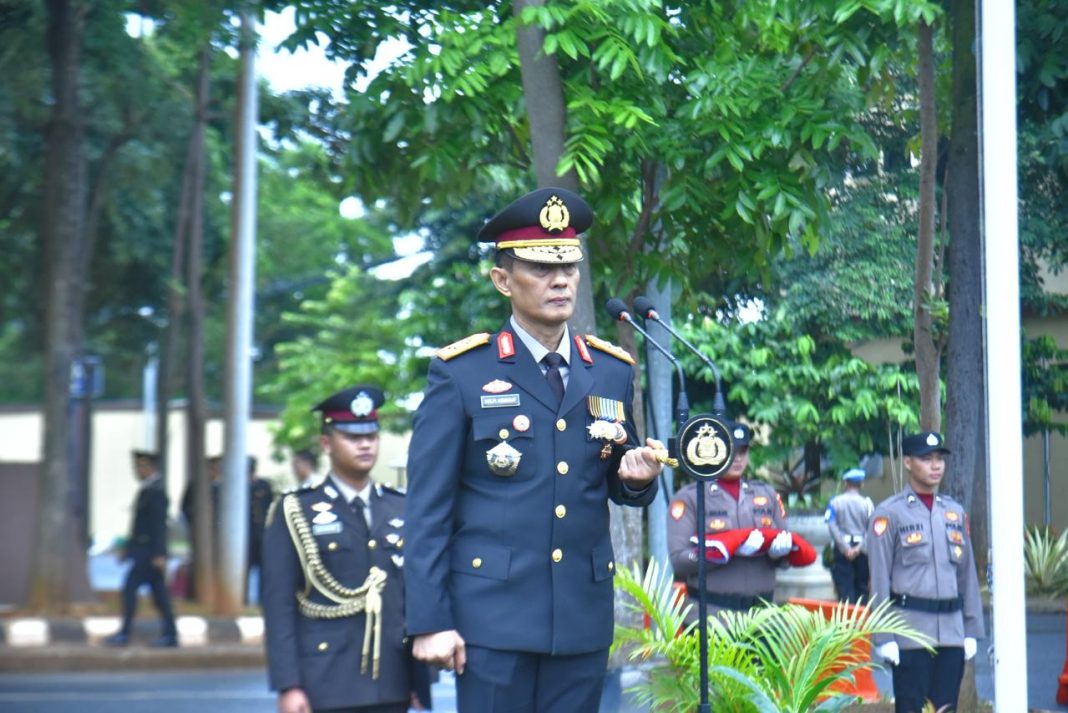 kapolda lampung irjen pol helfi assegaf pimpin upacara hari pahlawan