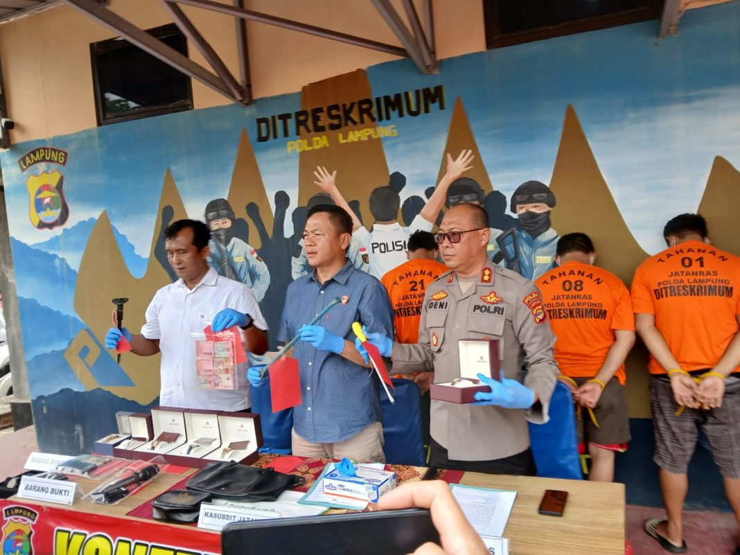 pembobol rumah kosong ditangkap