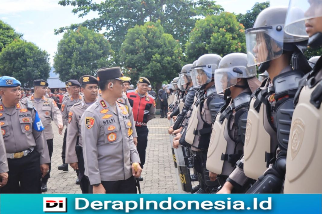 Kapolda Lampung Cek Kesiapan Personel Dan Sarana Prasarana Ditsamapta Dan Ditpamobvit Polda Lampung