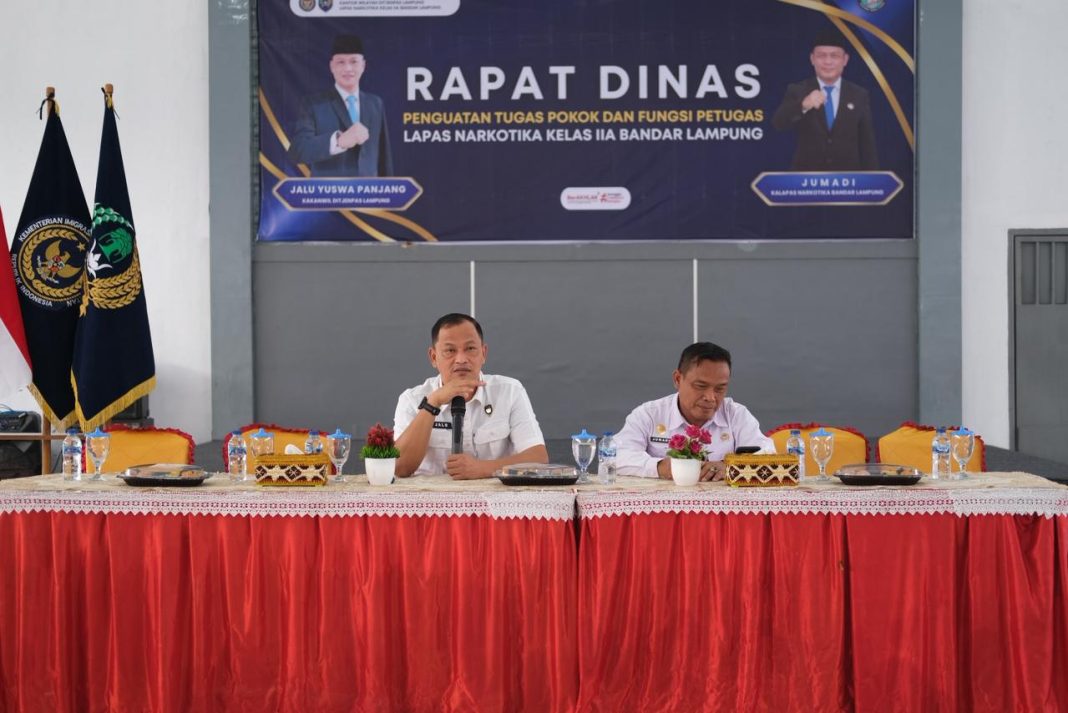 Dorong Petugas Lapas Narkotika Implementasikan Program Akselerasi Menteri IMIPAS