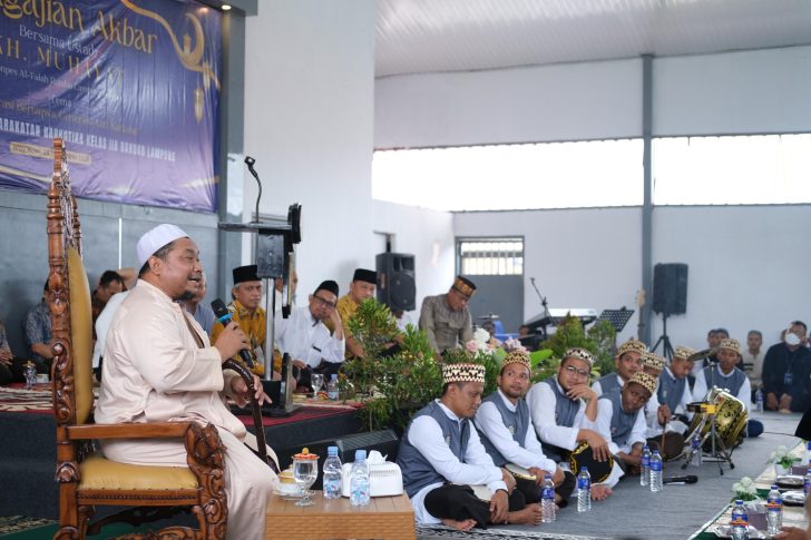 Pengajian Akbar Lapas Narkotika Bandar Lampung, Ustaz KH. Muhayat Tekankan Warga Binaan Hijrah dari Narkoba