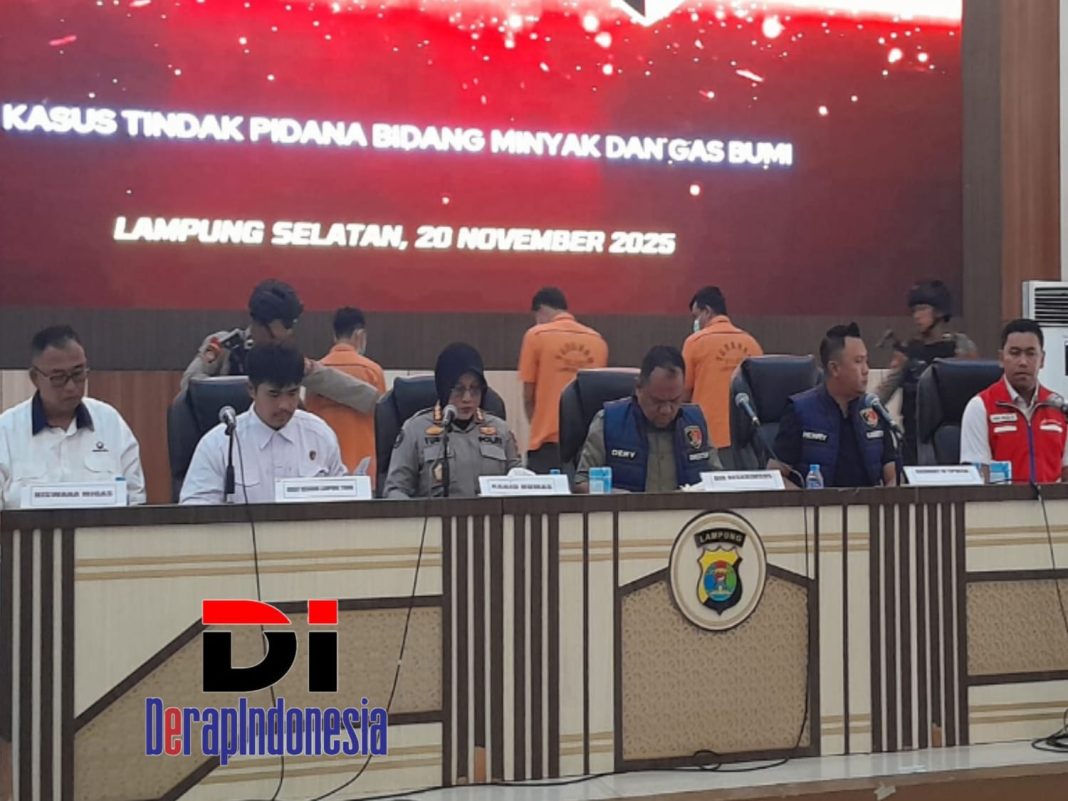 Polda Lampung Ungkap Modus Pencuri BBM Subsidi, Pelaku Gunakan Barcode Palsu