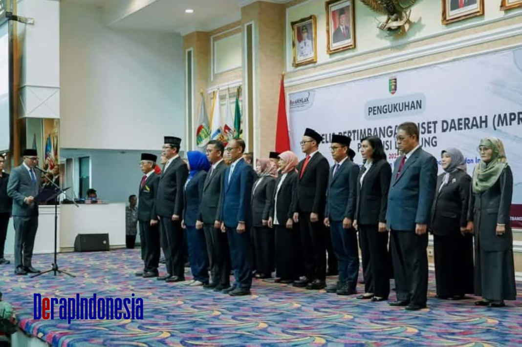 Gubernur Lampung kukuhkan