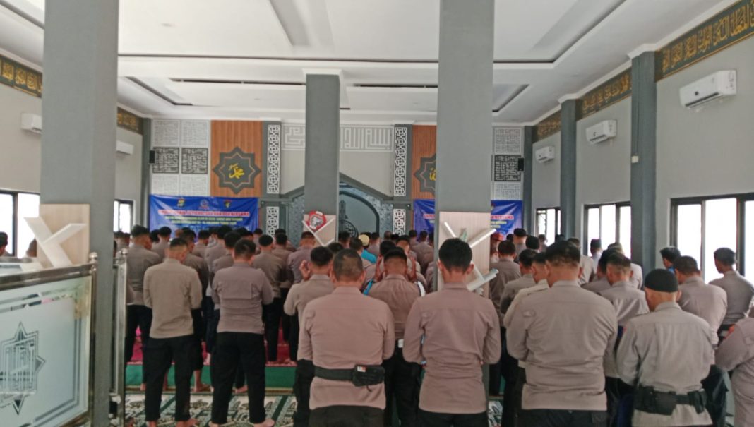 HUT Polairud ke 75, Polda Lampung Doa Bersama untuk Korban Bencana Aceh, Sumut dan Sumbar