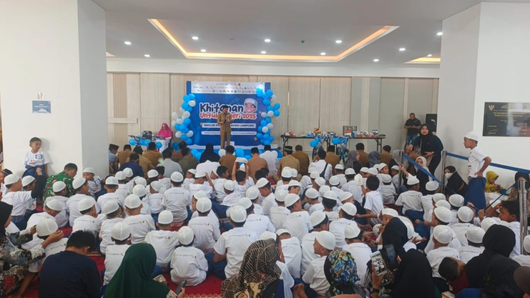 Khitanan untuk Negeri 2025: Bakrie Amanah Khitan 311 Anak di Kota Bandar Lampung