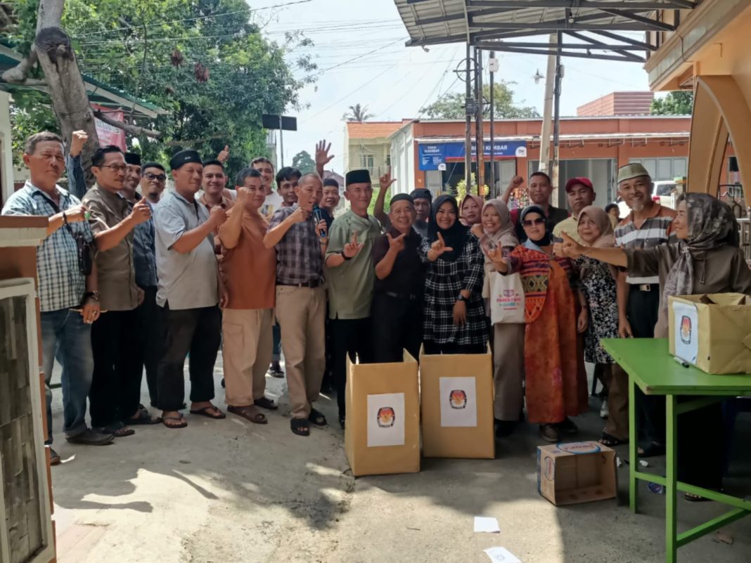 Demokratis, Zulwan Mufti, S.Sos Terpilih Sebagai Ketua RT 06 LK 02 Kelurahan Rajabasa Nunyai Kecamatan Rajabasa Bandar Lampung