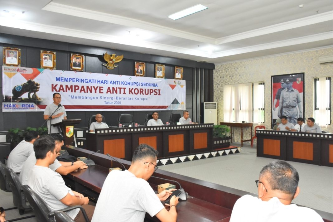Peringati HAKORDIA 2025 Pemkab Tubaba Usung tema Membangun Sinergi, Berantas Korupsi