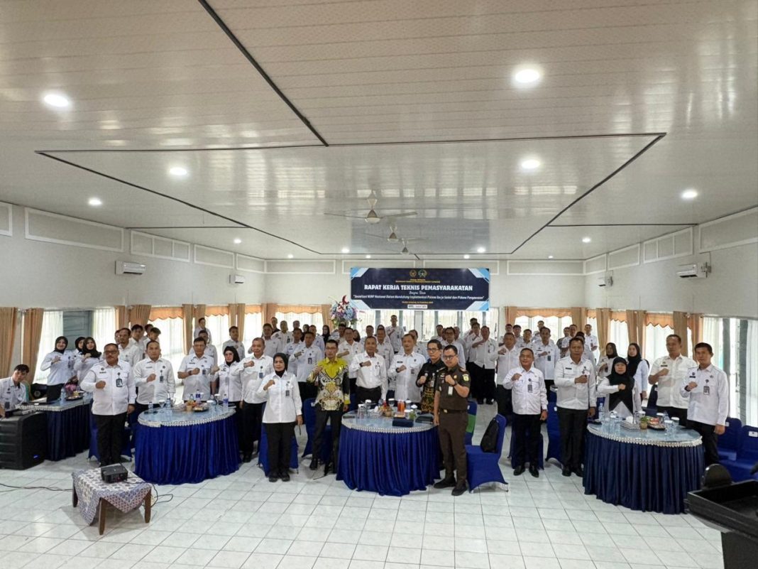 Kalapas Narkotika Kelas IIA Bandar Lampung Hadiri Rakernis Pemasyarakatan Bahas Implementasi KUHP Nasional
