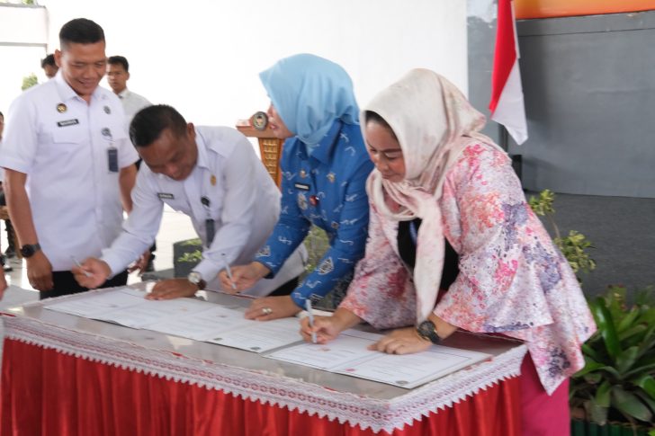 Perkuat Pembinaan Literasi dan Pendidikan WBP, Lapas Narkotika Bandar Lampung Gandeng Dinas Perpustakaan Provinsi Lampung dan PKBM Nusa Indah