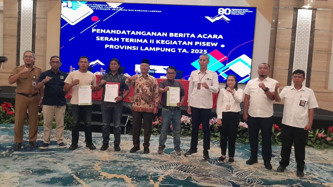 Jelang Tutup Tahun, Balai Prasarana Permukiman Wilayah Lampung Gelar Rakor Akhir Program IBM PISEW 2025