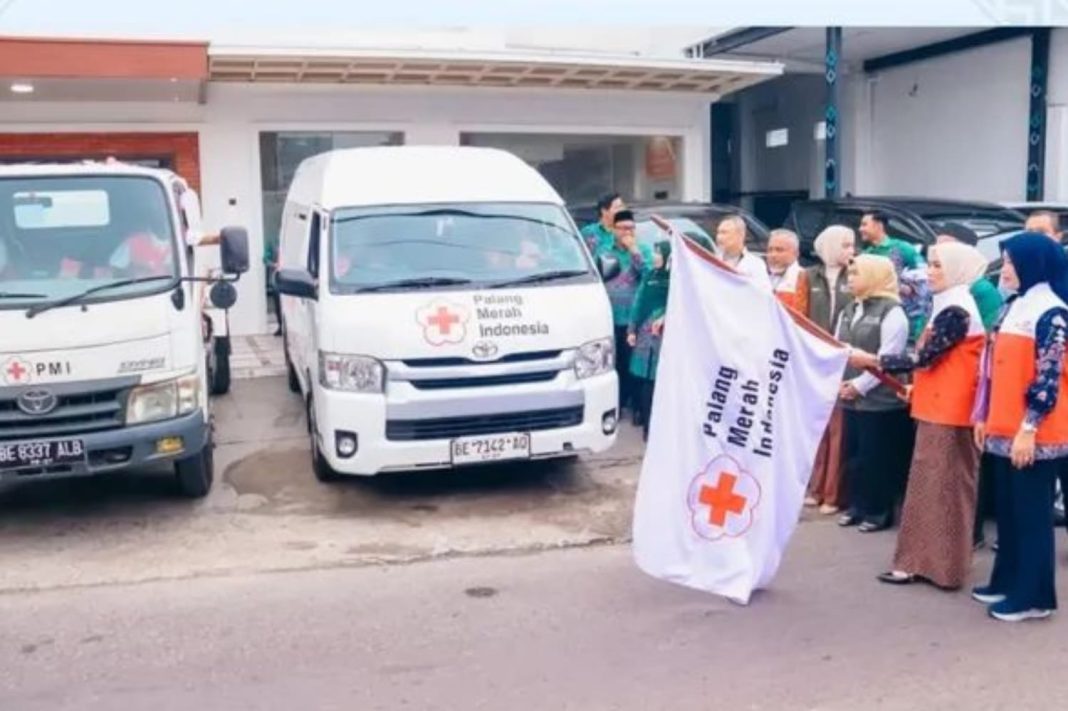 PMI Lampung Kirim 400 Kantong Darah untuk Korban Bencana Alam di Aceh, Sumut dan Sumbar.