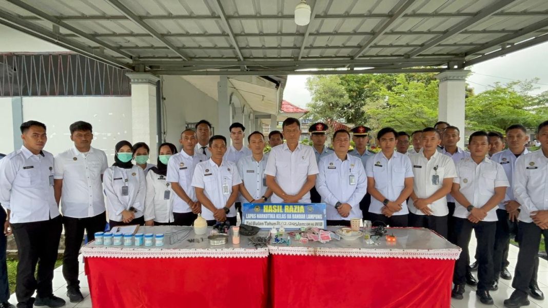 Jelang Pergantian Tahun, Lapas Narkotika Bandar Lampung Perketat Pengamanan