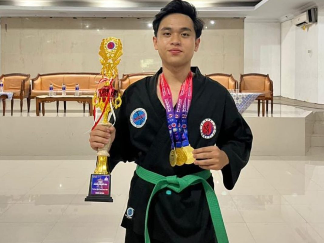 Borong 3 Emas Sekaligus, Yoga Dinobatkan Sebagai The Best Spirit Perfomance Male Porkot Bandar Lampung 2025