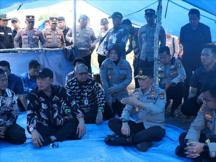 Kapolda Lampung Turun Langsung Hadir Redam Konflik Lahan Isenpatow Bonow, Polri Tegaskan Solusi Damai dan Berkeadilan