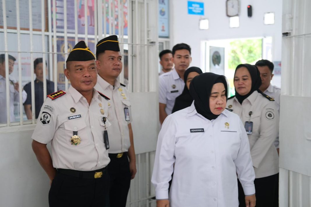 Dirkeswat Ditjenpas Kunjungi Lapas Narkotika Bandar Lampung, Apresiasi Layanan Kesehatan dan Pengelolaan Makanan WBP