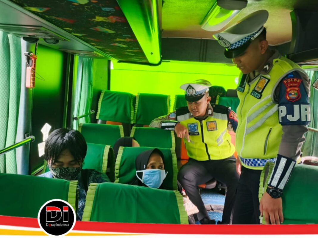 Pelaksanaan hari ke 12 Ops Patuh Krakatau 2026, Satgas Preventif kunjungi Sekolah dan Pool Bus