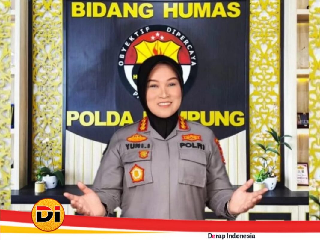 Dukung Gerakan Indonesia ASRI, Personel Polda Lampung Gelar Kurve Bersama