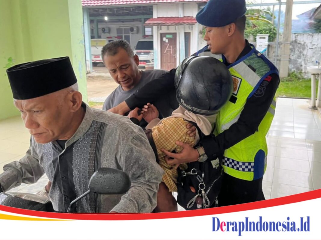 Aksi Cepat Brimob Batalyon B Pelopor Tangani Kecelakaan Saat Strong Point