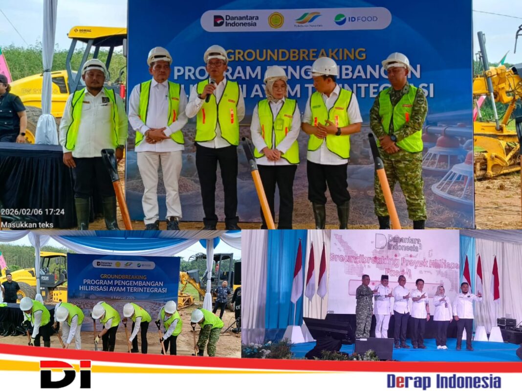 PTPN I, Kementan dan Pemprov Lampung Lakukan Groundbreaking Hilirisasi Kementerian Pertanian Terintegrasi, Langkah Nyata Wujudkan Swasembada Pangan
