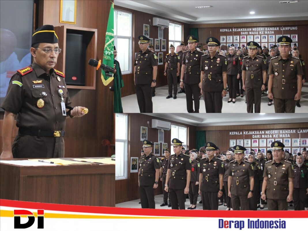 Kasi Intel Kejari Bandar Lampung Resmi Berganti, Dari Angga ke Iqbal