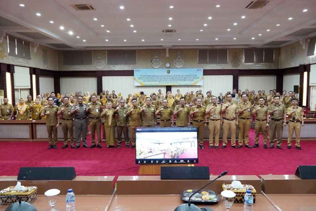 Dorong Produktivitas ASN, Pemprov Lampung Sosialisasikan Aturan Jam Kerja