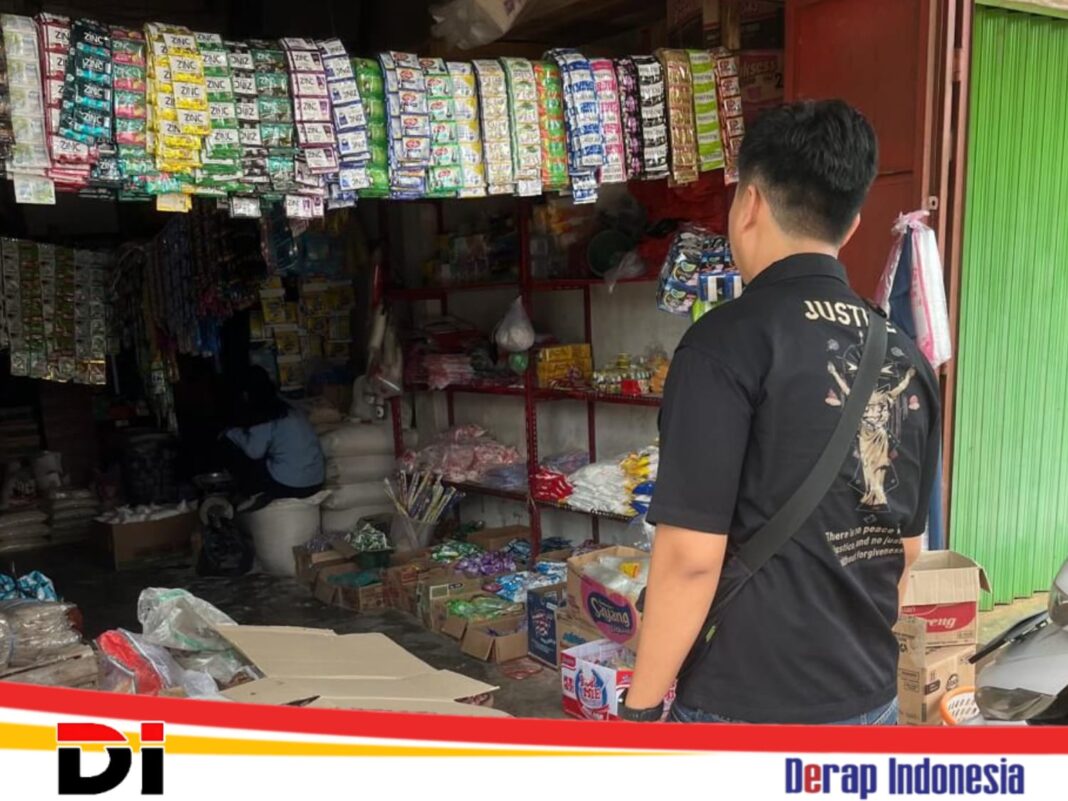 Satgas Saber Pangan Polres Lampung Utara Pantau Stabilitas Harga dan Mutu di Pasar Sentral Kota Alam
