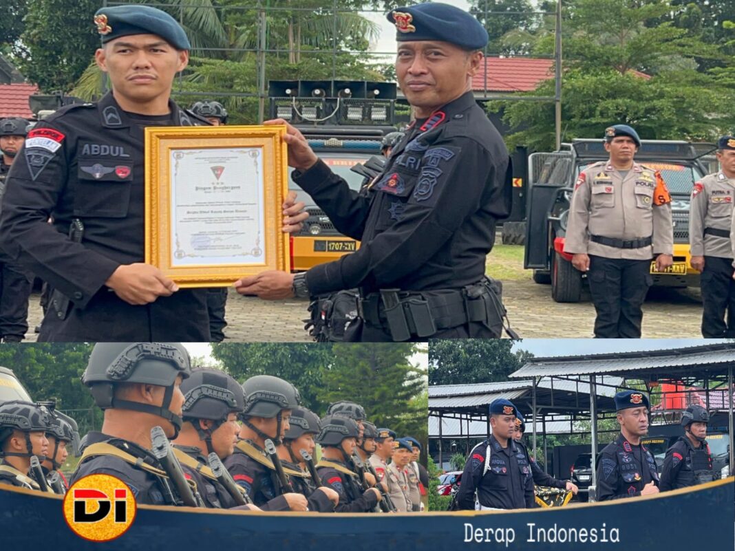 Banggakan SatBrimob Polda Lampung, Bripda Abdul Razak Suryaatmadja, Sabet Juara 1 Tinju Kelas Elite 80 Kg Polresta Bandar Lampung Boxing Championship 2026