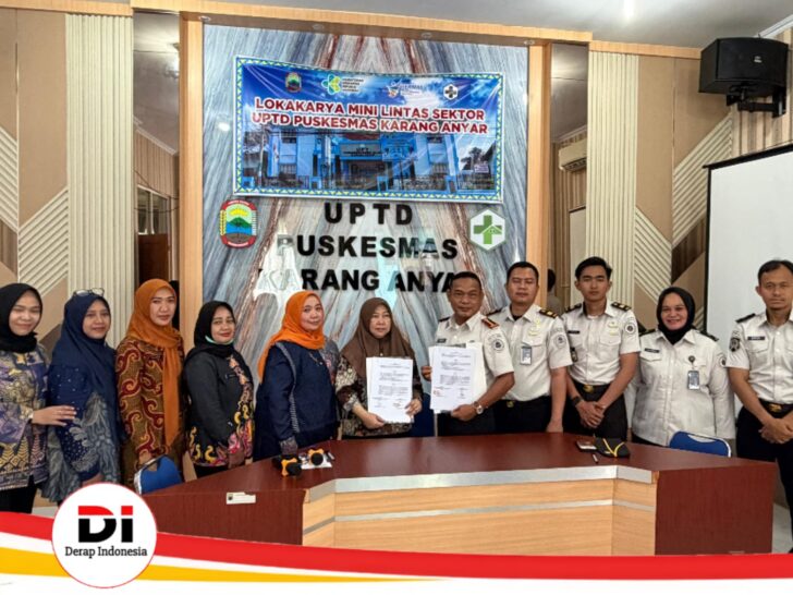 Tingkatkan Pelayanan Kesehatan, Lapas Narkotika Kelas IIA Bandar Lampung Teken MoU dengan Puskesmas Karanganyar