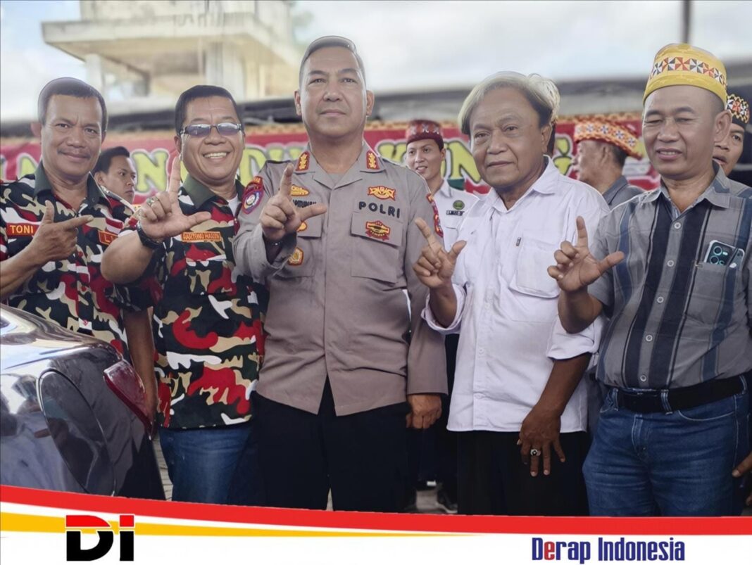 Dukung Cipta Kamtib, Pengurus LMPI Hadiri Silaturahmi dan Sambang Kamtibmas Ditbinmas Polda Lampung di Lamban Gedung Kuning