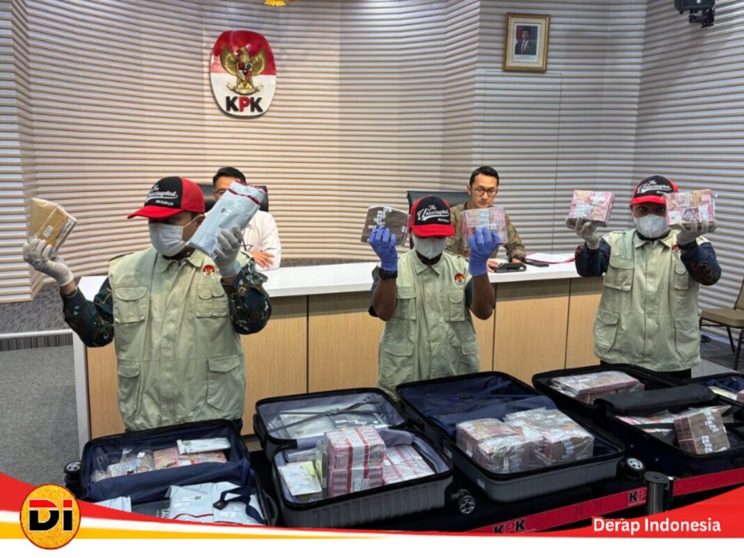 KPK Sita Rp 5,19 M dalam 5 Koper yang dari “Safe House” Pejabat Bea Cukai