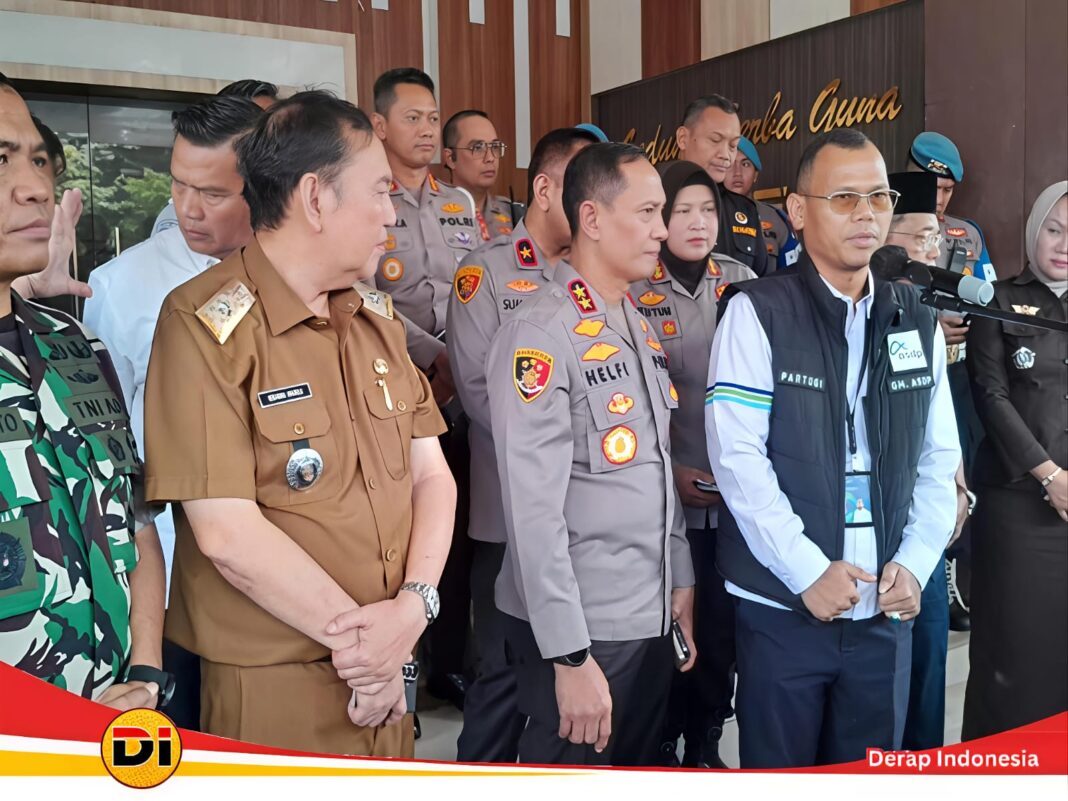 Rakor Lintas Sektoral Pengamanan Mudik, Polda Lampung Pastikan Kesiapan Seluruh Moda Transportasi, Pemudik Berjalan Aman dan Lancar.