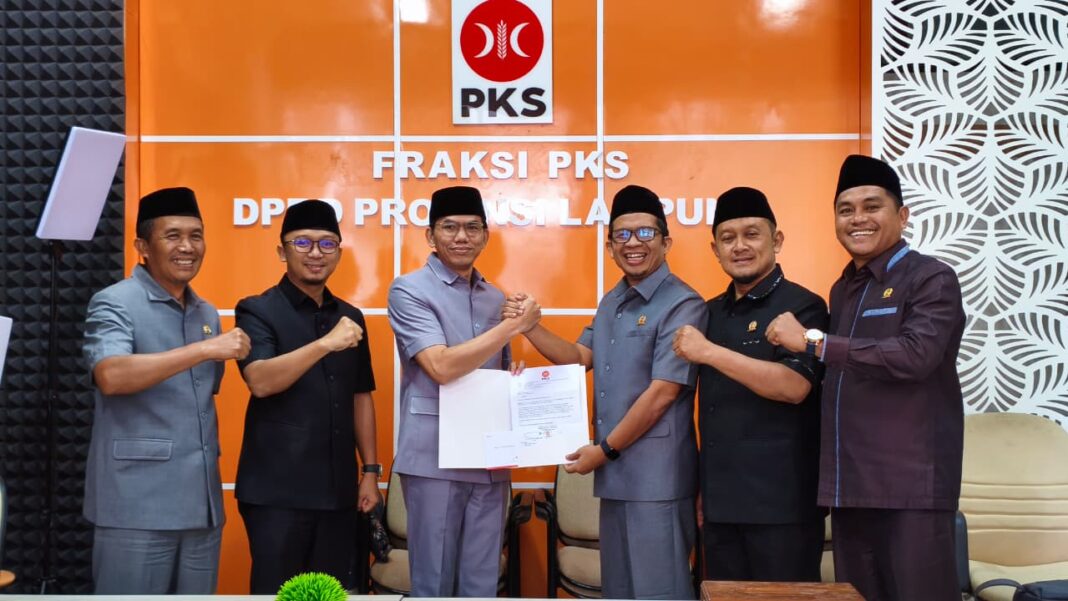 Yusnadi Jadi Kapten Fraksi PKS DPRD Lampung