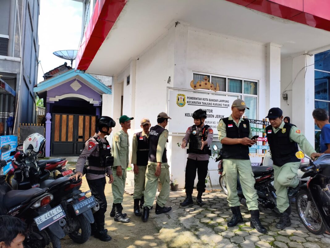 Brimob Gegana Lampung Intensifkan Patroli Dialogis Ramadhan, Jamin Keamanan Kota Bandar Lampung