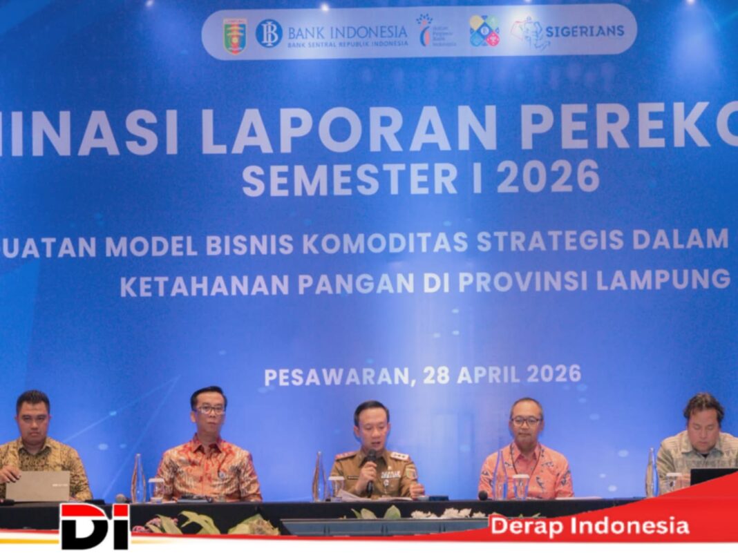 Bank Indonesia Kpw Lampung Gelar Diseminasi Laporan Perekonomian Provinsi Lampung Semester I 2026 : Upaya Penguatan Model Bisnis Komoditas Strategis Dalam Mendukung Ketahanan Pangan