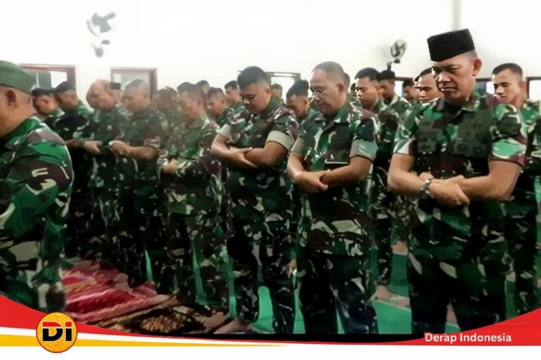 Kodam XXI/Radin Inten Gelar Sholat Ghaib untuk Tiga Prajurit Gugur di Lebanon, Pahlawan Perdamaian