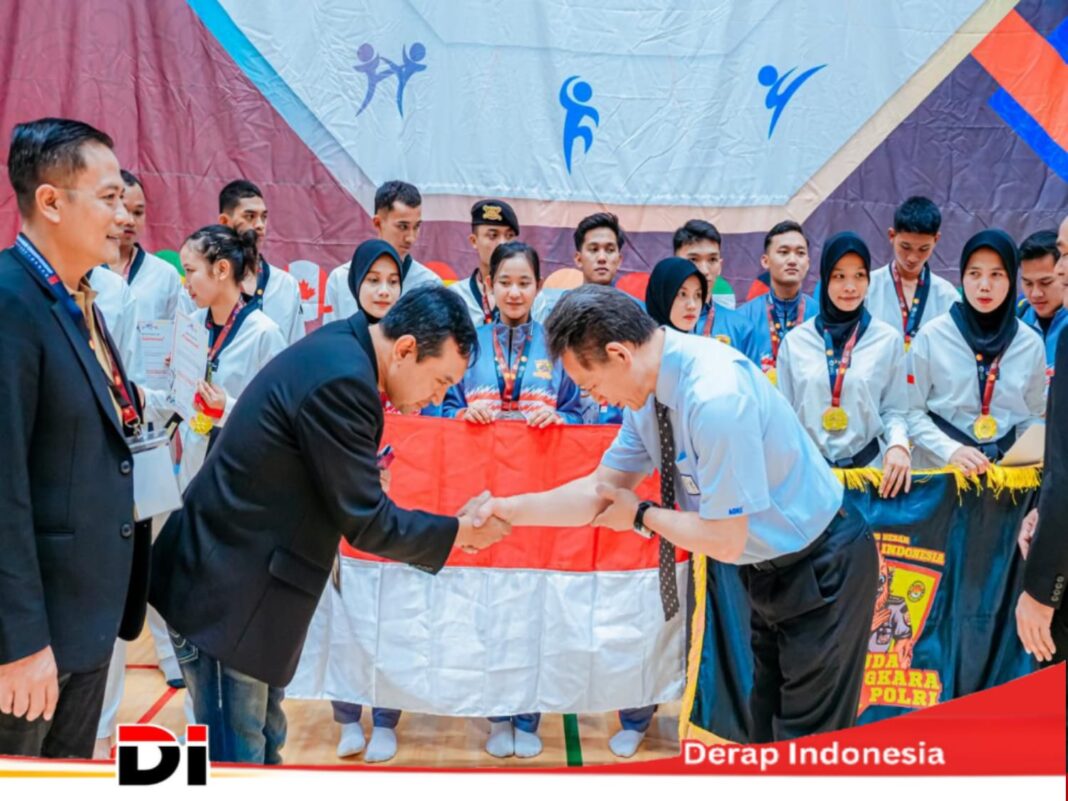 Polri Ukir Prestasi Dunia : Tim Taekwondo Garbha Presisi Juara Umum di Jepang