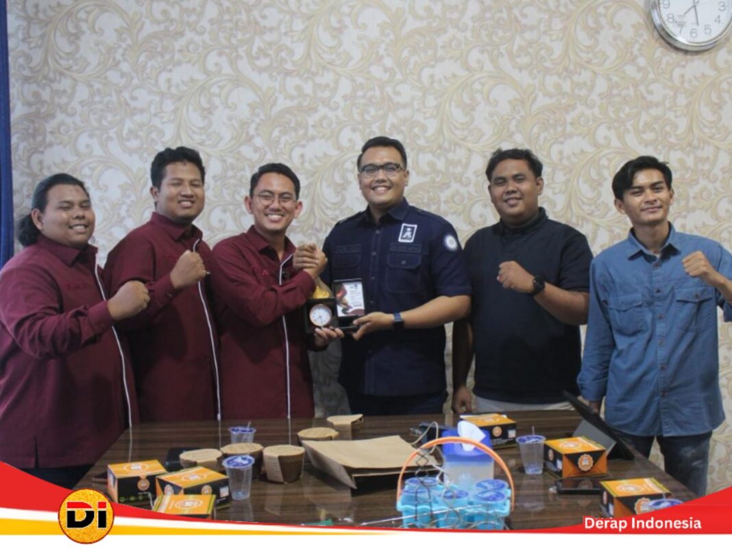 Perkuat Silaturahmi Antar Organisasi Sayap Partai, Garuda Keadilan Lampung Sambangi Sekretariat DPW BM PAN Lampung