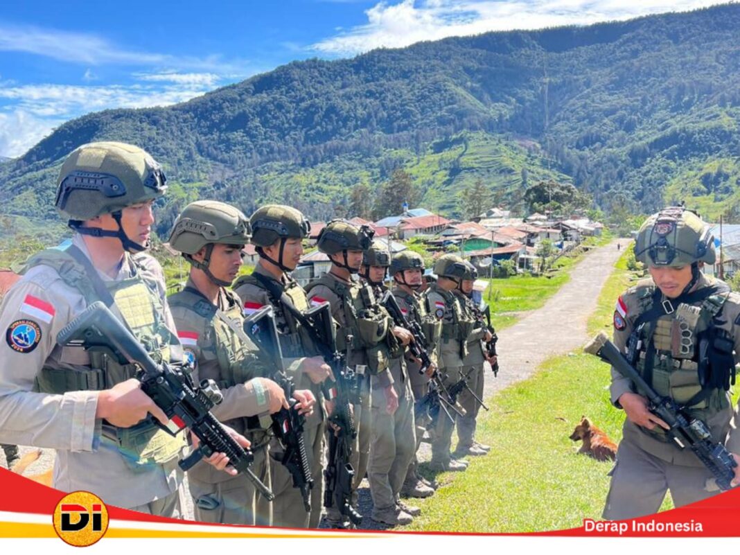 Humanis dan Presisi, Satgas Ops Damai Cartenz 2026 Hadirkan Rasa Aman dalam Patroli dan Pengamanan Ibadah di Sinak