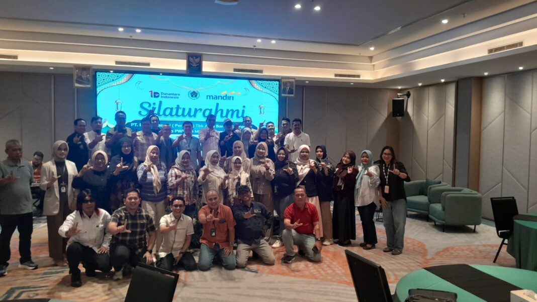 Pererat Hubungan, Bank Mandiri Bandar Lampung Gelar Silahturahmi dengan PWI dan Insan Pers