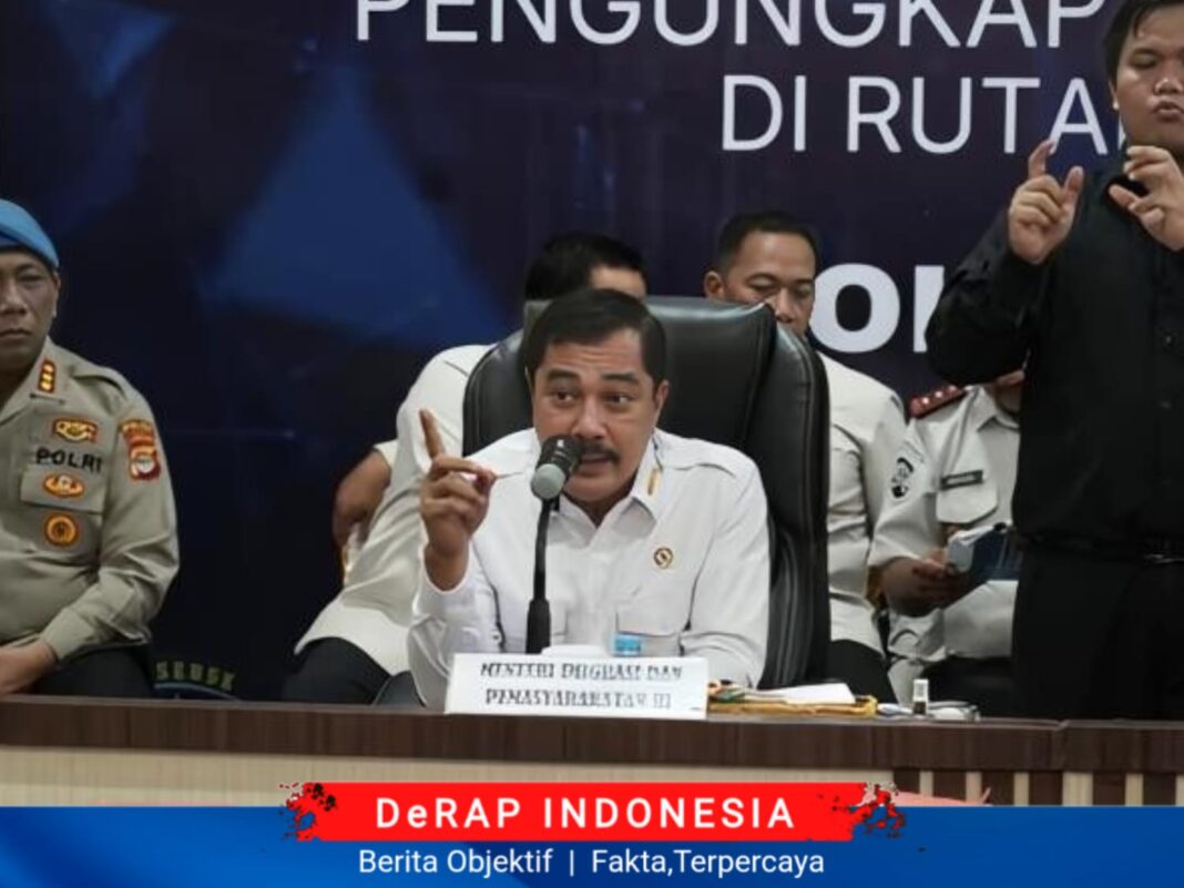 MenImipas Jenderal Pol (Purn) Agus Andrianto Tegaskan Tegaskan 