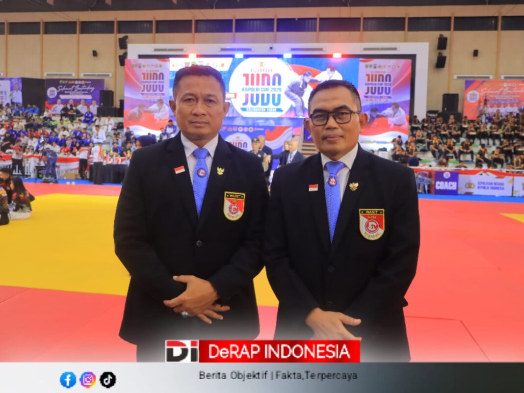 Kapolri Cup 2026 : Dua Personil Polda Lampung Dipercaya Jadi Pengadil di Kejuaraan Judo