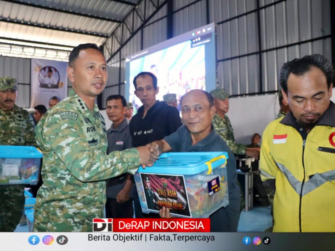 Kodim 0410 Bandar Lampung Tampil Jadi Motor Penggerak Utama Suksesnya Launching 1.061 Titik KDKMP Serentak yang Diresmikan Secara Virtual oleh Presiden Prabowo Subianto