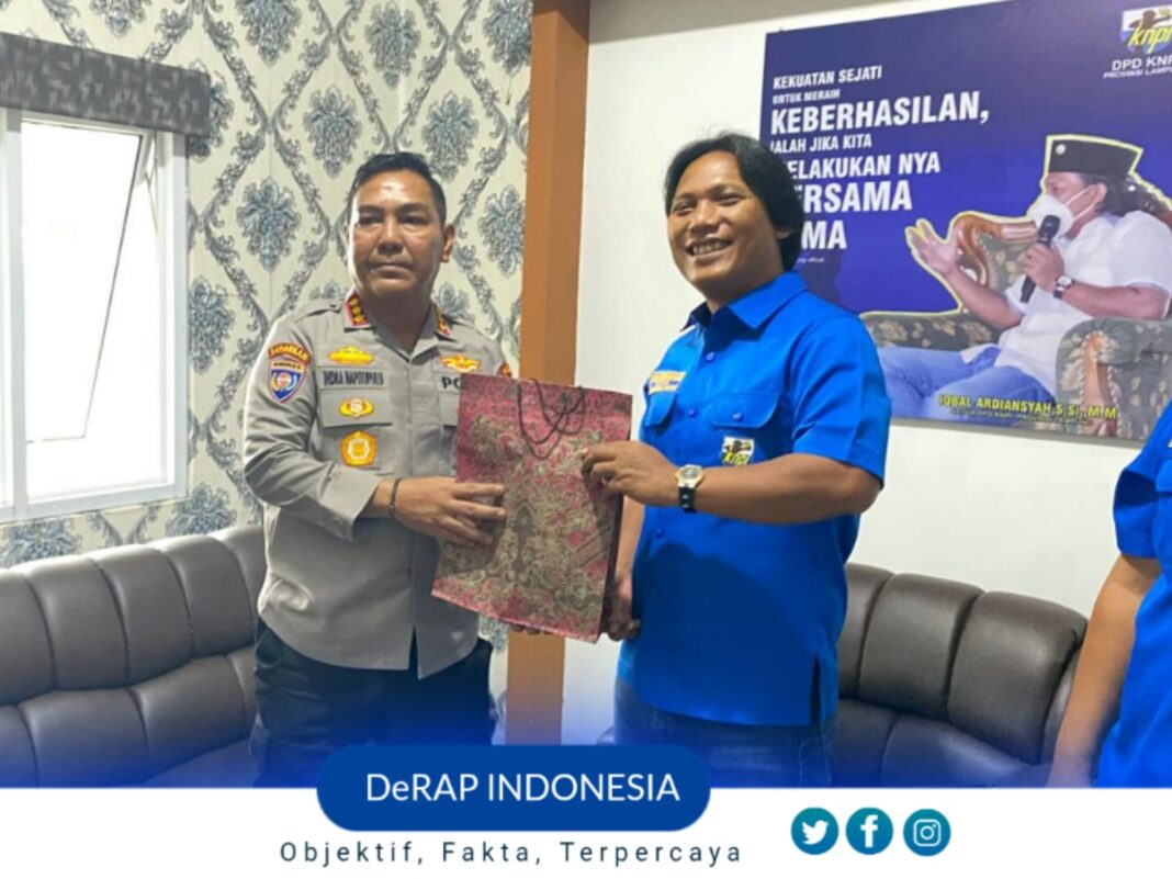 Polda Lampung Gandeng KNPI Berantas Judi Online dan BBM Ilegal