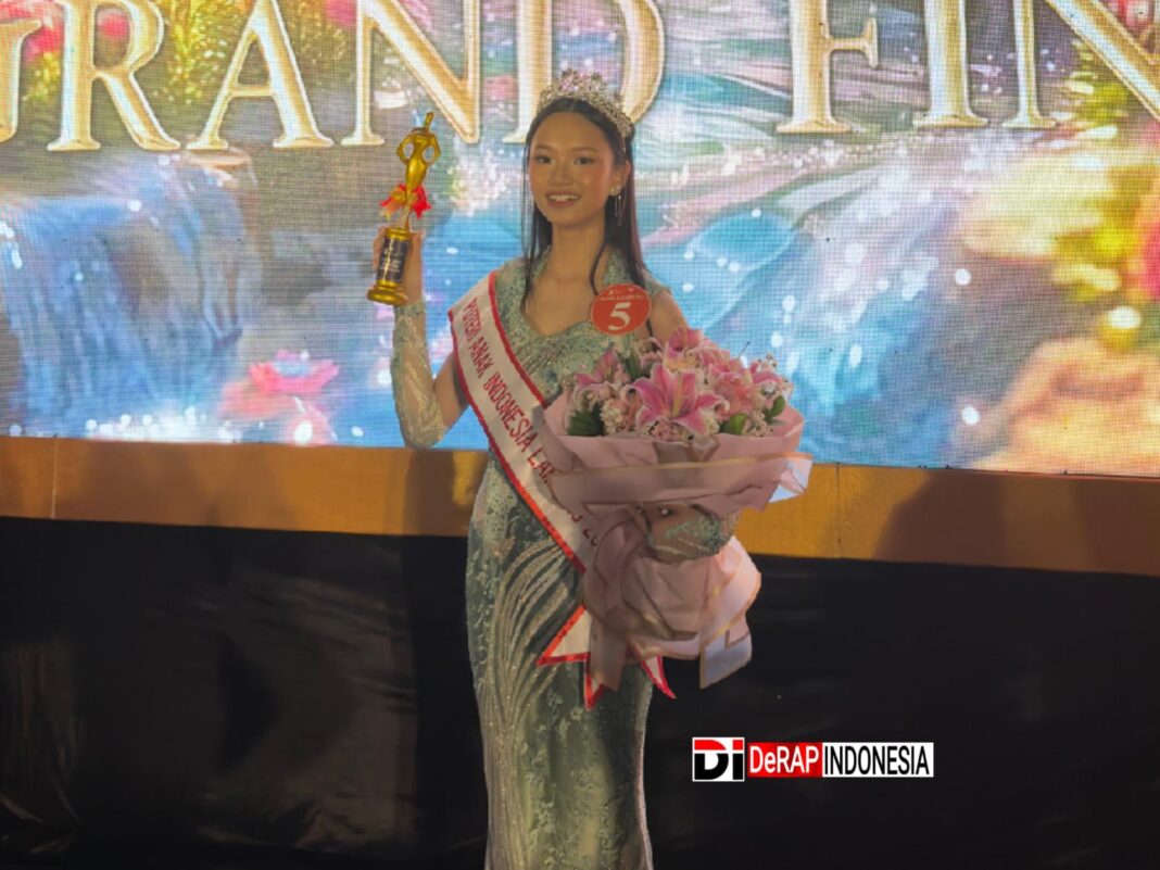 Shakira Alkhaira Dinobatkan sebagai Puteri Anak Indonesia Lampung 2026, Siap Bawa Nama Lampung ke Kancah Nasional