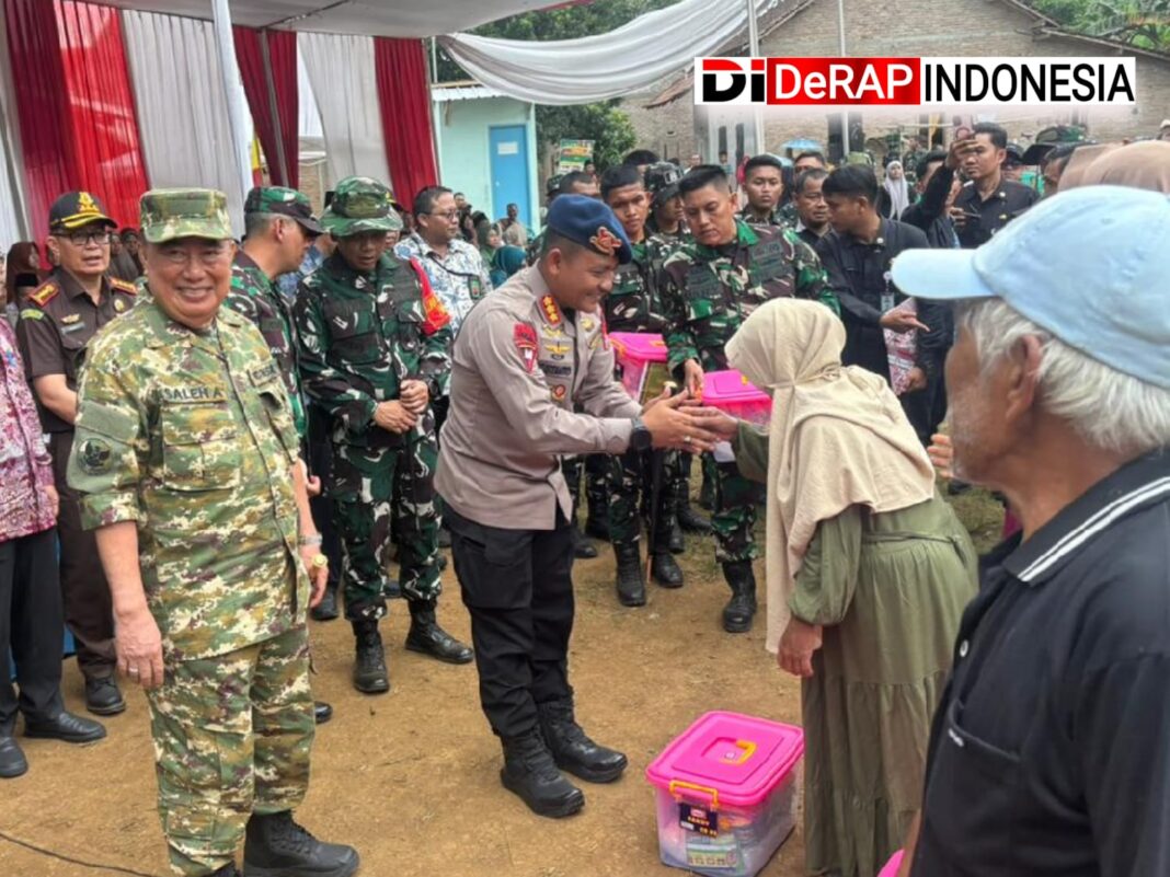 Dansat Brimob Kombes Pol Yustanto Mujiharso Hadiri Upacara Penutupan TMMD Ke-128 TA 2026 di Tanggamus