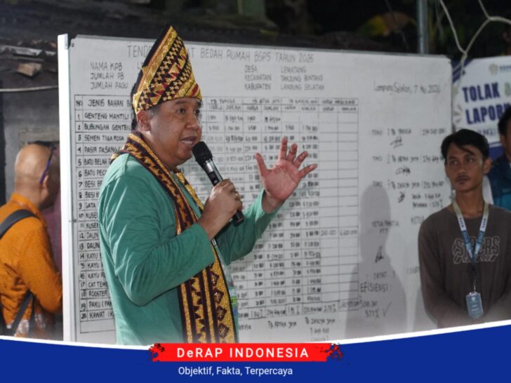 Program BSPS Satu Sumatera Resmi Jalan, Lampung Dapat 10 Ribu Unit