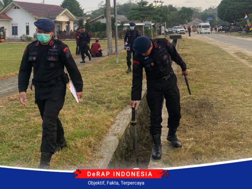 Gegana Satbrimob Polda Lampung Pastikan Keamanan Kunjungan Kerja Wakil Presiden RI Gibran Rakabuming Raka
